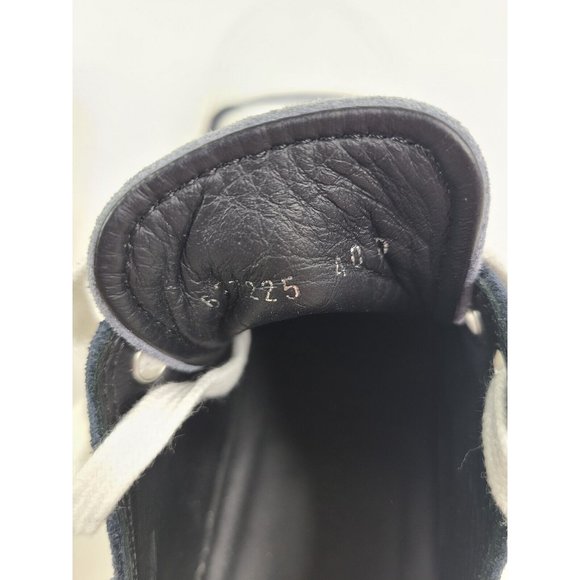 ALEXANDER MCQUEEN Black Suede Women's Tread Slick Platform Sneakers - 40 / 10 - Picture 9 of 10